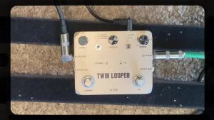 Rowin | Rowin Twin Looper Electric Guitar Effect Pedal Loop Station 11 Types of Play with 10 Minutes of Recording Time True Bypass