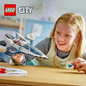 LEGO City 60430 Interstellar Spaceship (240 Pieces) Mainan Building Block Toys