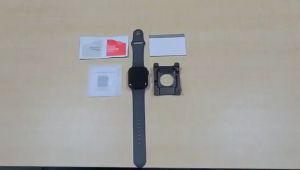 TRIPLEDI Anti Gores Film Apple Watch Series 4 5 6 7 8 9 10 SE Ultra 1 2 Hydrogel iWatch 40 41 42 44 45 46 49mm Screen Guard Fix Tool Auto Repair Protector Smartwatch Alat Bantu Pasang Pelindung Layar