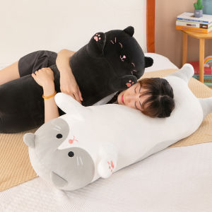 Cute Cat Doll Pillow Soft Plush Toy Sleeping Aid Leg Clamp Long Pillow for Girls Stuffed Animal Toy Original Version