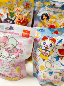 Sanrio Baby Bath Ball Childrens Cartoon Bath Time Blind Box Star Kirby Personal Hygiene Cleaning Tool Bath Ball