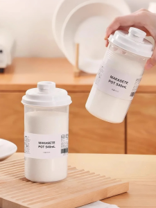 Hộp Đựng Đường Phô Mai Trong Suốt Nắp Đậy Chống Thấm Nước Dùng Trong Nhà Bếp Đựng Bột Hộp Đựng Thức Ăn Hộp Đựng Thức Ăn Gia Đình