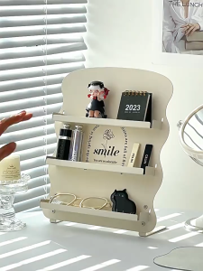 Metal Storage Display Desktop Rack Organizer Shelf Blind Box Toy Stand Rak Simpanan Meja 盲盒展示架 ~ CC