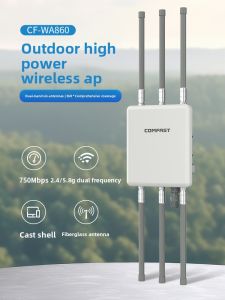 Comfast | Waterproof Dustproof Rainproof Outdoor Wireless Router 750M Dual Band 5G High Power