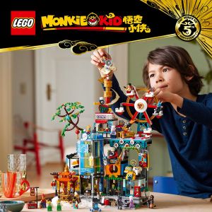 LEGO Monkie Kid 80054 Megapolis City 5th Anniversary (2330 Pieces) Mainan Susun (10 Tahun+)