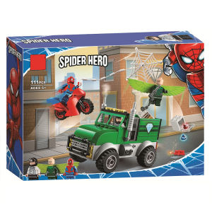 Lele Brother | Đồ Chơi Lắp Ráp Chủ Đề Trộm Xe Tải Siêu Anh Hùng cho Bé Trai
