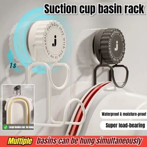 Bathroom strong basin storage rack