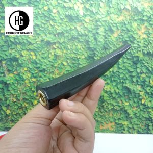 pipa once klokotan kayu galih kelor hitam model segi enam h587