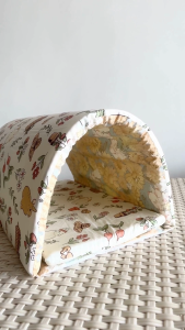 Spring Picnic | LARGE Hoppy Hideaway Tunnel | No Furries Delights | Cozy Hideout & Play Tunnel for Small Pets & Animals