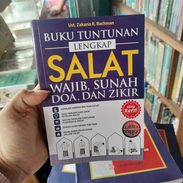 Buku Tuntunan Lengkap Salat Wajib, Sunah Doa, Dan Zikir. Kualitas ...