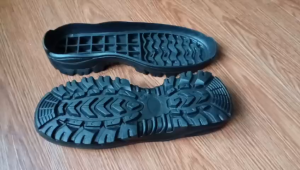 Sol Sepatu Alas Bawah Boot Pria Safety Outsole PVC Kuat Sepatu PDL DM 05 Hitam size 39 sd 43