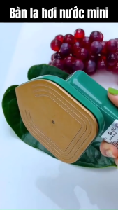 Bàn là hơi nước Pukasilkbàn là hơi nước cầm tay mini siêu tiện dụngbàn là du lịch tiện di chuyển