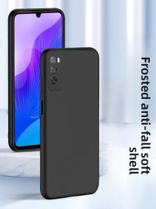 Henyou | Huawei Enjoy 20 Series Matte Silicone Case Full Lens Protection Anti-Fingerprint Anti-Sweat Men Women Business Creative Style