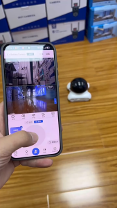 กล้องวงจรปิดรถบังคับแบบไร้สายระบบ WiFi เคลื่อนที่ได้ควบคุมผ่านมือถือ ความละเอียด 3MP มีโหมดกลางคืน