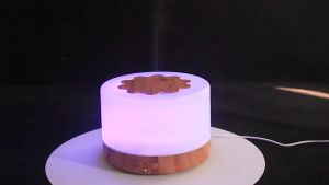 500ML Cool Mist Aroma Diffuser – 7 Color LED Waterless Shut-off Ultrasonic Humidifier