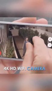 Original Genuine A9 CCTV Camera Connect Cellphone 1080P Ultra HD No Need Internet No Need WIFI With Night Vision With 360°Panoramic Infrared Security Camera Motion Detection HD CCTV Camera With Memory Card