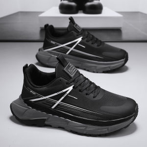 Mens Running Shoes Ultra-light Shock Absorption Anti-slip Sports Shoes for Junior High School Students Special for Entrance Exam Sports