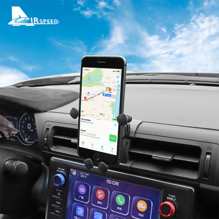 Airspeed Car Phone Holder For Subaru BRZ Toyota GR86 20212022 Car Air Vent Clip Mount Mobile
