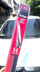 Raiton Sepasang Wiper Hybrid Kaca Depan Mobil Honda CR-V CRV 2007-2011 24\\\" & 16\\\" - 2 Buah/Set - Hitam