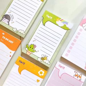 Giấy note ghi chú lập check list kế hoạch dễ thương KHÔNG KEO mặt sau