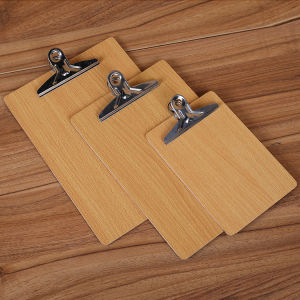 A4 Plastic Clipboards with Pen Insert Feature Writing Pad Board File Folder Restaurant Menu Clips Business Supplies Stationery