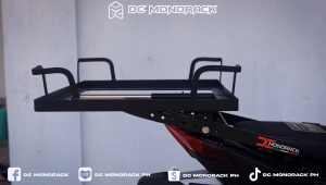 ADJUSTABLE BAGFRAME AND BACKREST FOR DCMONORACK BRACKET ONLY HEAVY DUTY LIFETIME WARRANTY DOUBLE POWDER COATED