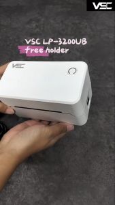 BARCODE PRINTER THERMAL BLUETOOTH VSC LP-3200UB SUPPORT 80MM - ALAMAT MARKETPLACE CETAK RESI LABEL HARGA