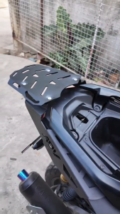Top Box Bracket For Honda Adv 160 Q3 Metal Heavy Duty Rear Rack Motorcycle Tail Rack Luggage Carrier With Alloy Bolts Kit