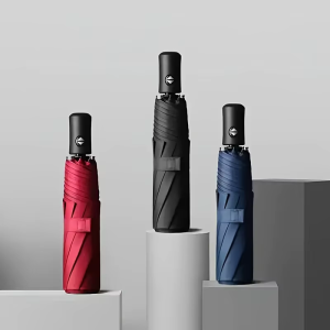 Travel umbrella fashion large heavy-duty windproof and waterproof umbrella fully automatic opening and closing sunshade umbrella