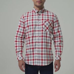 Lee Cooper Long Shirt Kenny Blue White