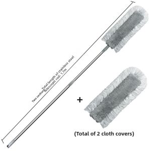 Extendable Long Pole Dust Removal Sweeper Household Gap Cleaning Electrostatic Duster Sofa Bottom Dusting Bed Bottom Cleaning