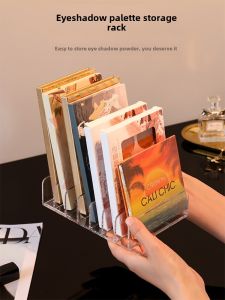 Air Cushion Eye Shadow Powder Storage Box Drawer Divider Grid Transparent Plastic Desktop Makeup Blush Cosmetic Shelf
