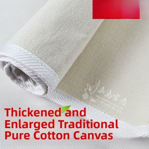 Upgraded Thickened Pure Cotton Traditional Canvas Cooling Mat 0.9 1.5 1.8m2 Full Cotton White Rough Cloth Bedding Sheets