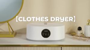 Phlinice เครื่องอบผ้า พกพา แห้งเร็ว ลดกลิ่นอับ ฆ่าเชื้อแบคทีเรีย ตู้อบผ้า เครื่องตากผ้า ตู้ตากผ้า มาพร้อมรีโมทคอนโทรล