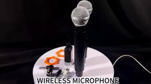 Bộ Thu Micro Không Dây Đa Năng UHF 15 Kênh Điều Chỉnh Âm Lượng Cắm Và Chạy Micro Cầm Tay Năng Động Dành Cho Karaoke
