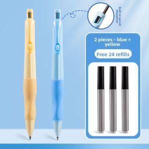 XUEDELE | Posture Correction Automatic Pencil for Primary School Students 2B Lead