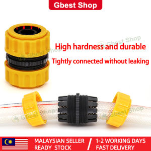 Gbest 3/4" Plastic Hose Connector Adapter Garden Water Pipe Quick Adaptor Fitting Thread / Hosepipe Penyambung Paip Air Connector Gardening Tool