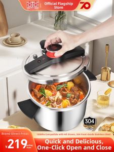 Double Happiness | Home Use Stainless Steel Pressure Cooker Small