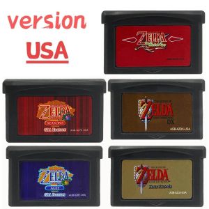 Bandai | popular USA/EUR Version GBA Game Cartridge 32 Bit Video Game Console Game Card FOUR SWORDS The Minish CAP Of