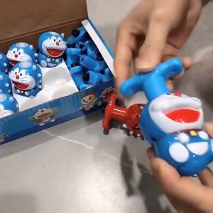 HIMISS Multi-color Spinning Gyro Toy Cartoon Electric Music Flashing Light Gyro For Kids