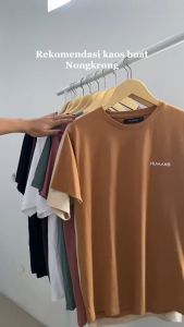 Baju Pria Kaos Polos Lengan Pendek Dewasa Cotton Combed 24S Volt Series