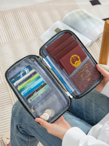Travel Season | Multifunctional Portable Travel Passport Organizer Bag