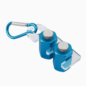 Tall Stair Gauges for Framing Square with Holder - Carabiner Stair Guages Knobs Tool for Metal Stair Stringer Layout Tool