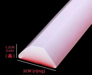 Dải Gioăng Silicon Đa Kích Cỡ Dùng Cho Phòng Tắm Ngăn Cách Khô Ướt Chắn Nước Khi Tắm Dán Dính Chống Ngập Giữ Nước Bịt Kín Cửa