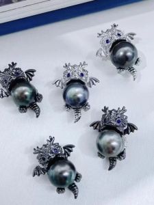 New DIY Pearl Pendant Beads Zodiac Yearly Astrology Empty Holder Personal Year round Fashion Jewelry Accessories Alloy Silver Gold