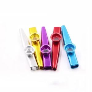 6 Colors Simple Design Lightweight Kazoo Aluminum Alloy Metal For Guitar Instrument Music Lovers Instrument Musical Instrument
