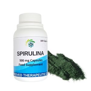 SPIRULINA ANTI-ALMORANAS 50 and 100 Capsules Natural Pure Organic Herbal Food Supplement Probiotics Food Supplements Best Seller