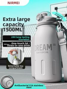 316L Stainless Steel Large Capacity Insulated Water Bottle