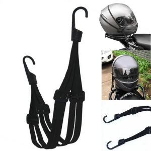 60/90cm Motorcycle Helmet Straps Motorcycle Accessoy Hooks Luggage Retractable Elastic Rope Fixed Strap Motos Helmet Luggage Net