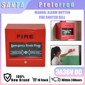 Fire Alarm Switch Break Glass Manual Call Safety Emergency Pull Switch for hotels restaurants compute rooms bank shopping malls